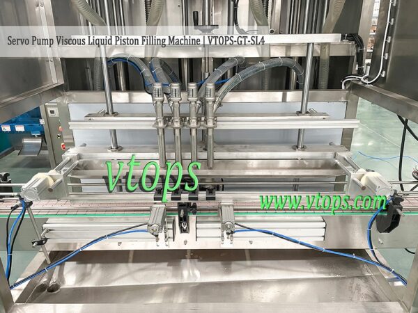 High Viscosity Liquid Piston Filling Machine Manufacturer VTOPS