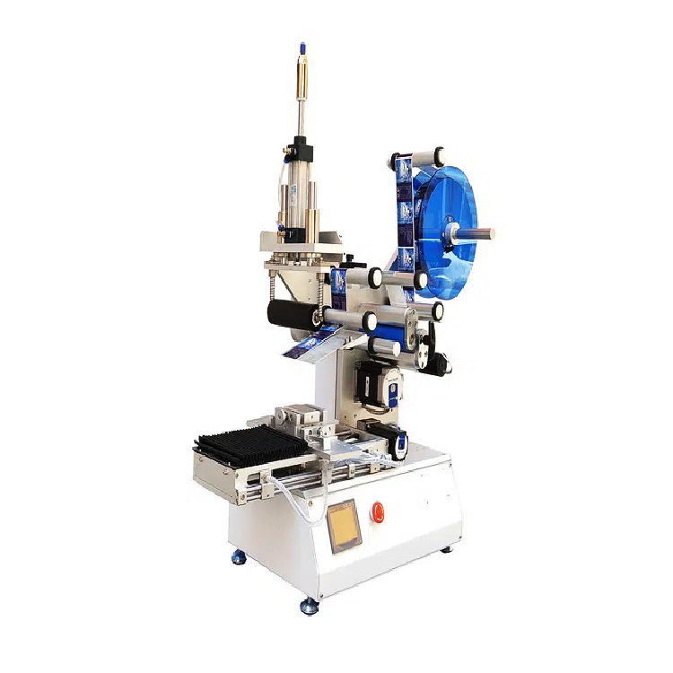 flat labeling machine