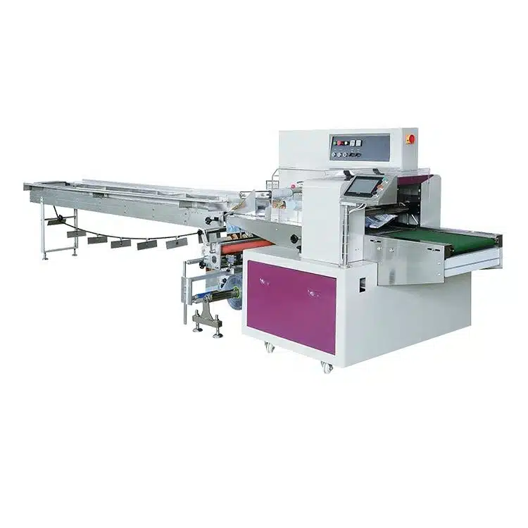 Horizontal Flow Wrapper Packaging Machine