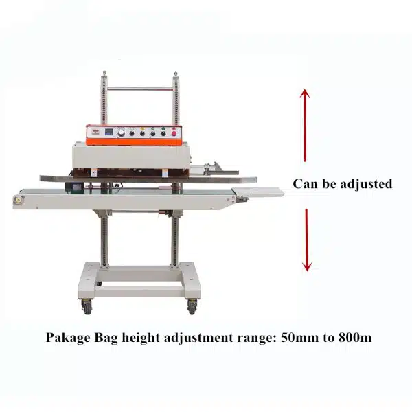 QLF-1680 Vertical Band Sealer Bag Continuous Sealing Machine