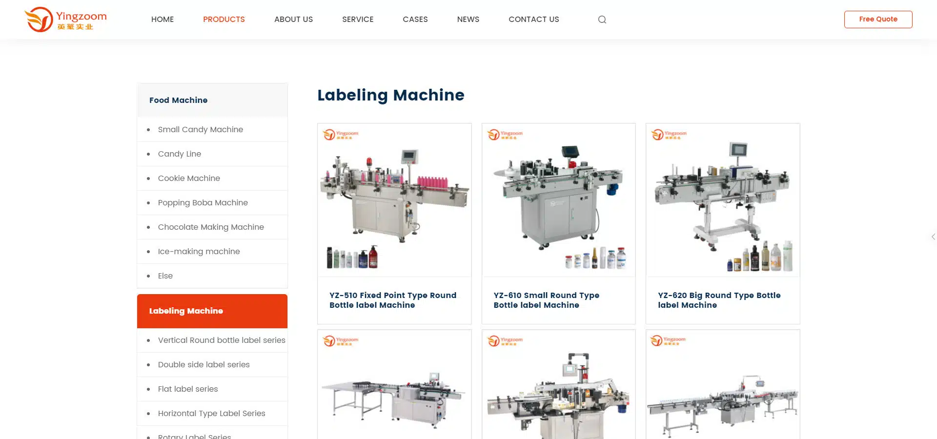 Yingzoom Labeling Machine