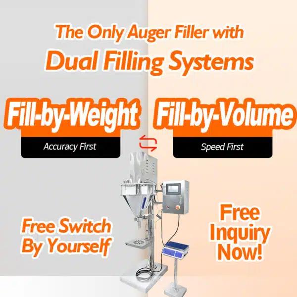 Dual Filling System Auger Filler | VTOPS-P2